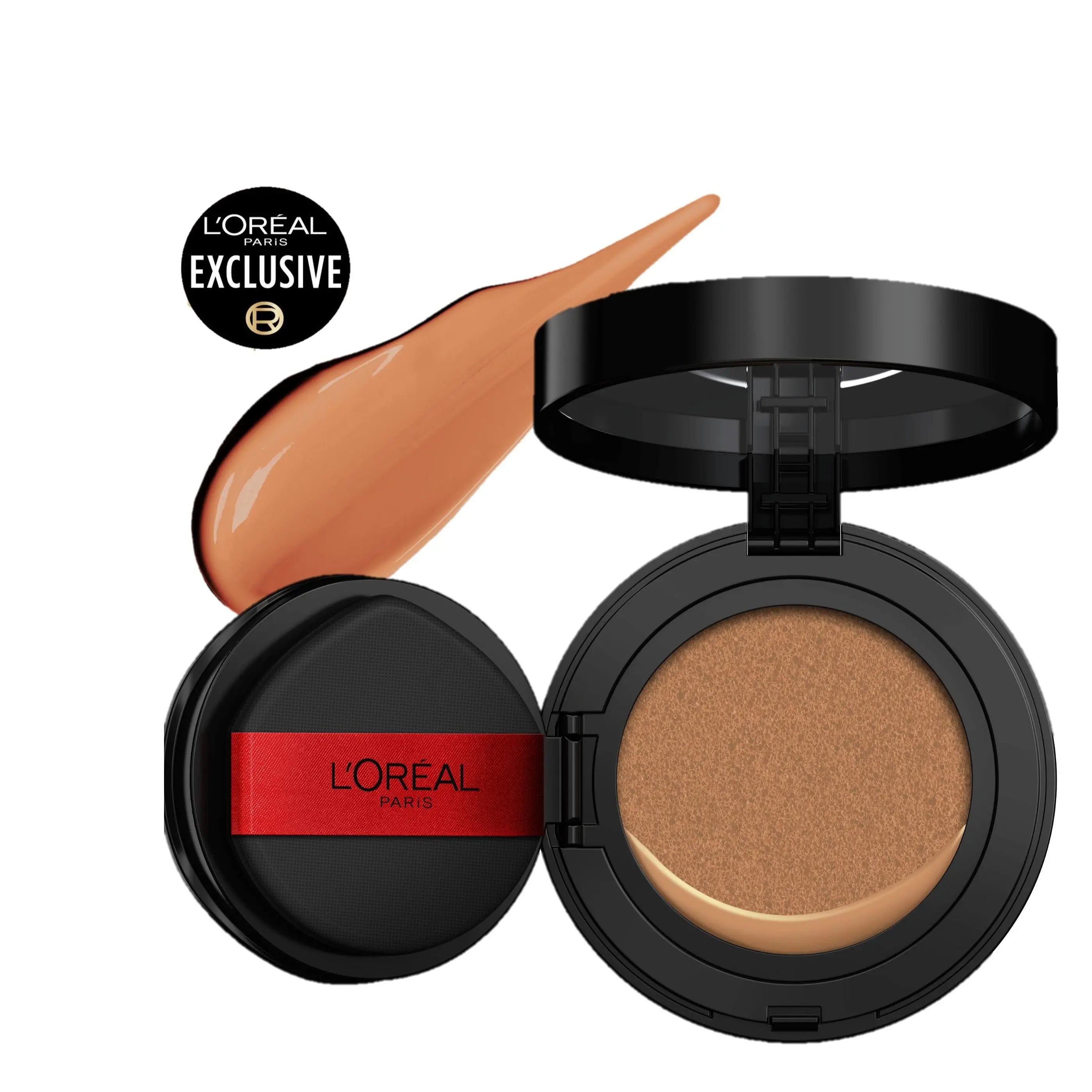 [New & Exclusive]: Infallible Cushion Foundation, Weightless Buildable Coverage, 24H Longwear, Waterproof & Transfer-Resistant, Safe for All Skin Types,L'Oréal Paris