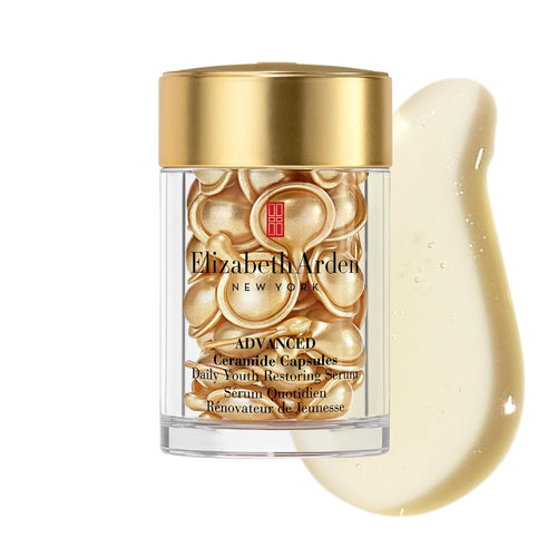 Advanced Ceramide Face Serum Capsules, Anti-Aging Skincare, Fragrance-Free Hydrating Formula for Radiant, Firm Skin, Nourishing and Strengthening