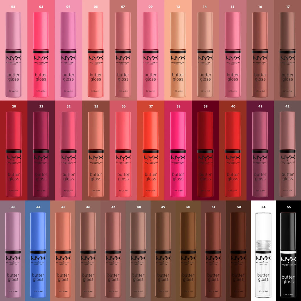 Butter Gloss, Non-Sticky Lip Gloss, Butterscotch, 0.27 Oz