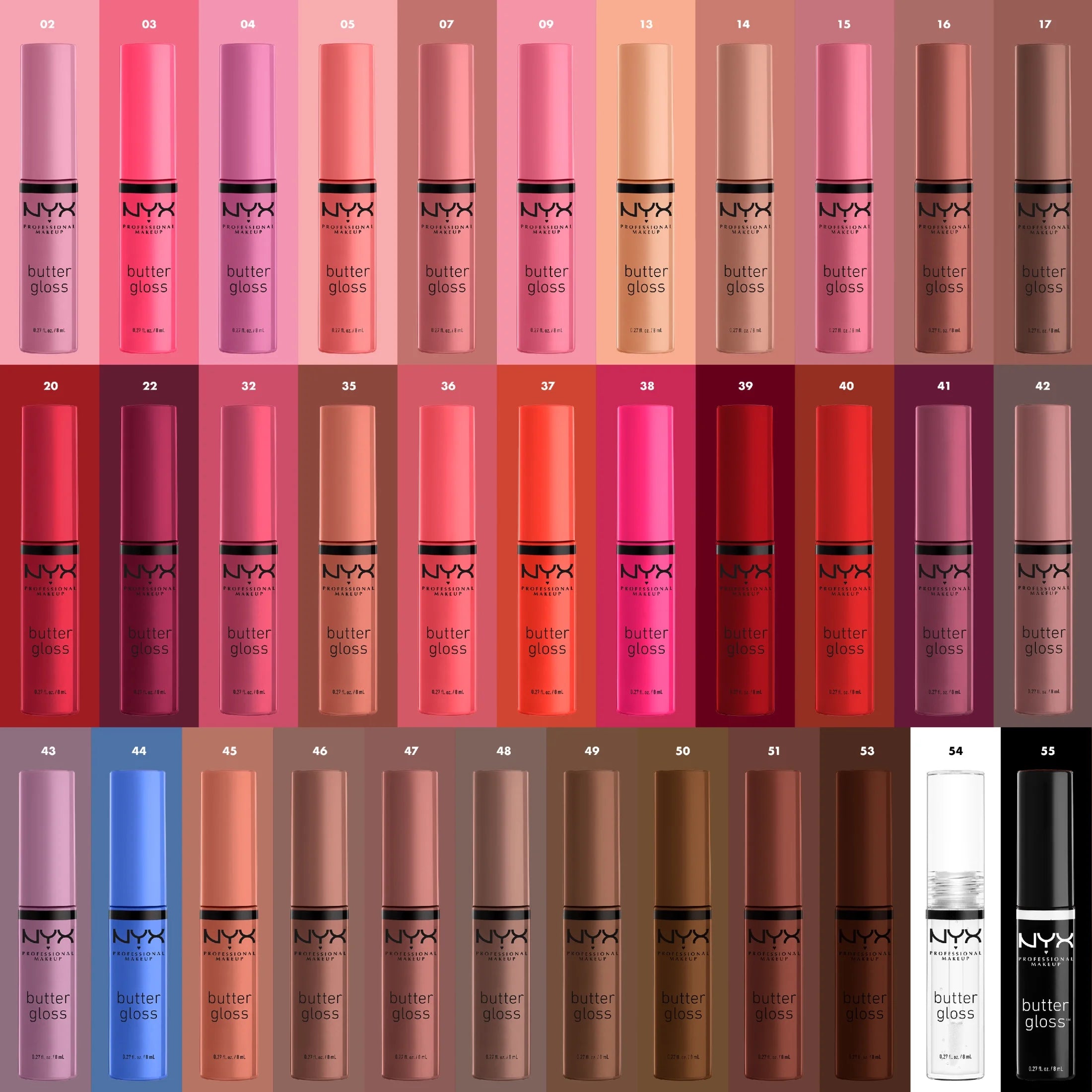 Butter Gloss, Non-Sticky Lip Gloss, Butterscotch, 0.27 Oz