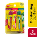Daily Care Moisturizing Lip Balm Tubes, SPF 15, Multi-Flavor Lip Balm, 3 Count