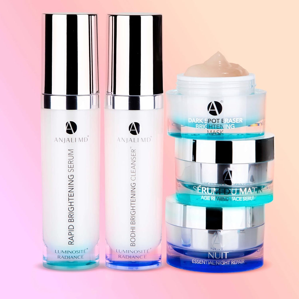 Skincare Dark Spot System PRO - 5 Step System to Get Rid of Dark Spots, Wrinkles and Sun Damage