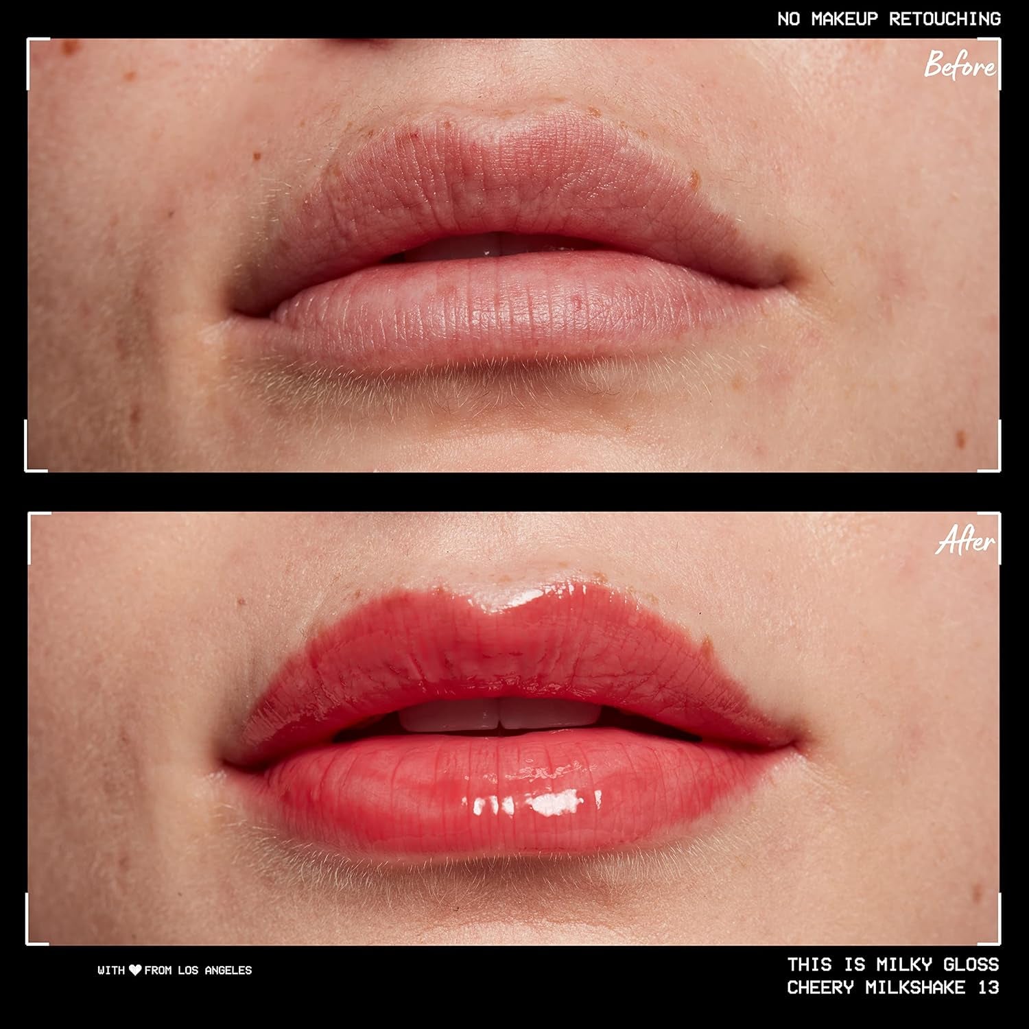 This Is Milky Gloss, Lip Gloss with 12 Hour Hydration, Vegan - Cherry Milkshake (Cherry Pink)