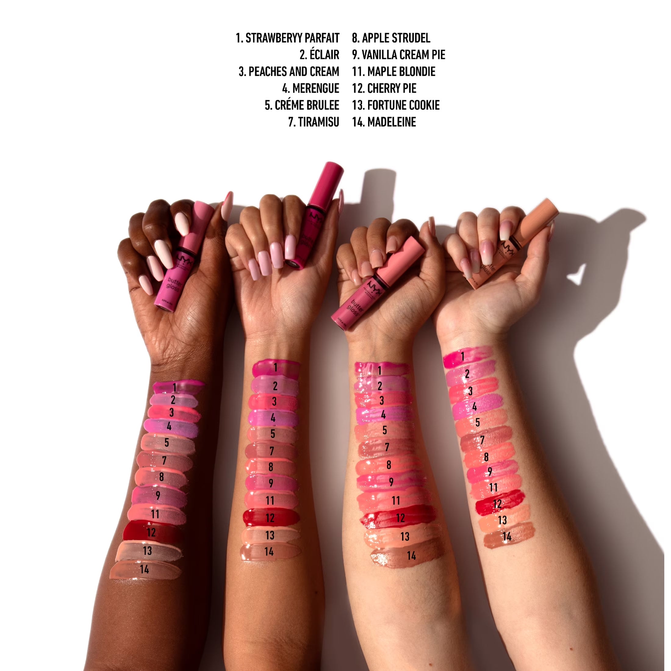 Butter Gloss, Non-Sticky Lip Gloss, Butterscotch, 0.27 Oz
