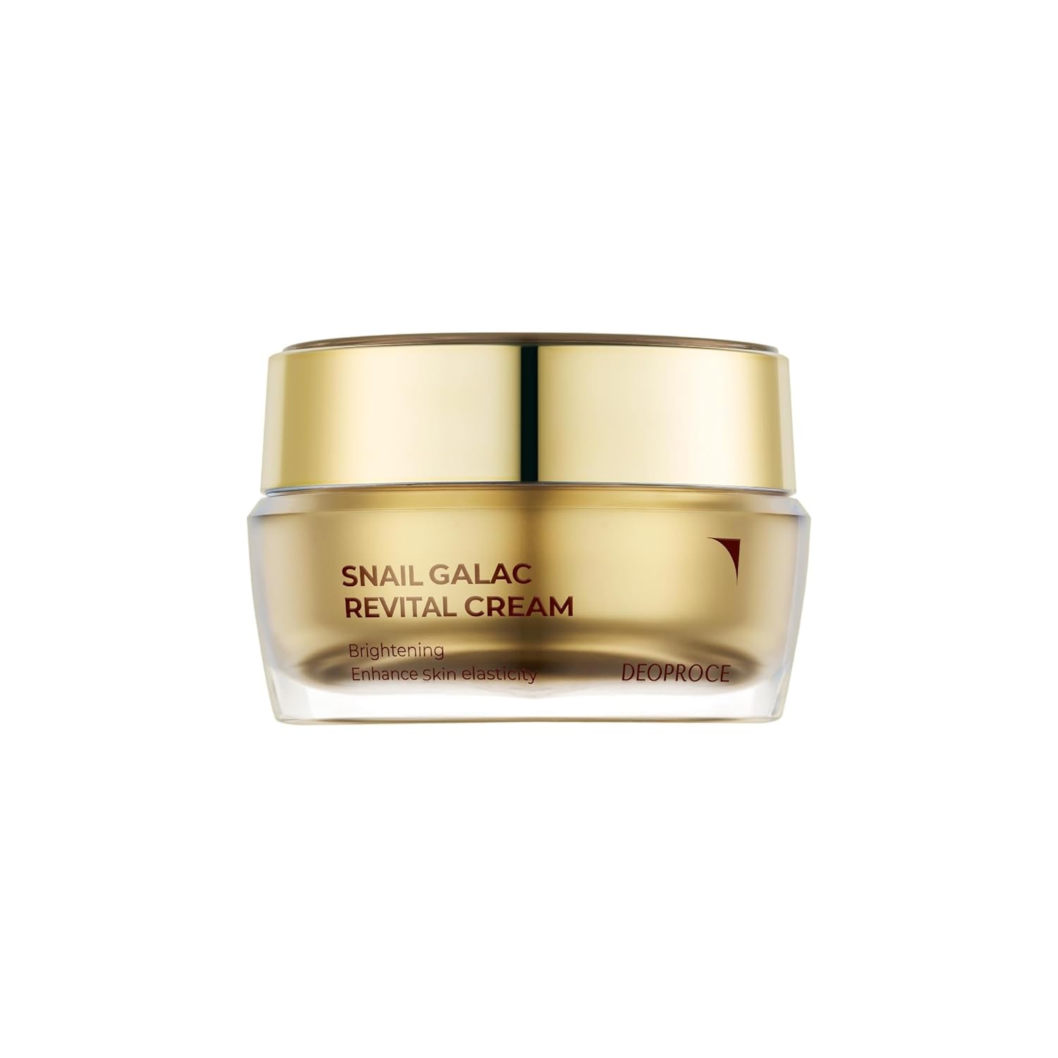 Premium Snail Galac Revital Cream 1.76 Oz - Snail Secretion Filtrate Korean Skin Care W/Galactomyces Ferment Filtrate, Volufiline, anti Wrinkle, Deep Moisturizing Korean Daily Cream