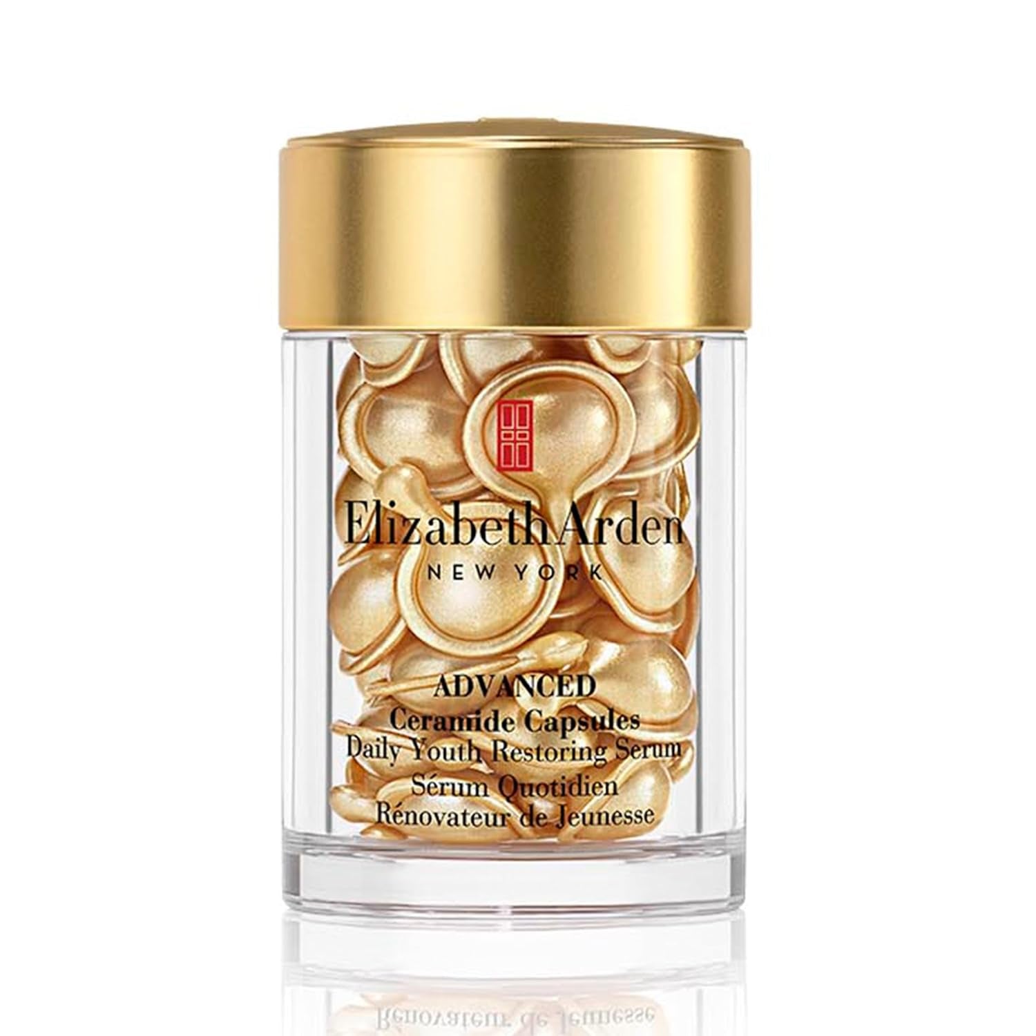Advanced Ceramide Face Serum Capsules, Anti-Aging Skincare, Fragrance-Free Hydrating Formula for Radiant, Firm Skin, Nourishing and Strengthening