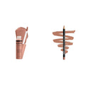 NYX PROFESSIONAL MAKEUP Butter Lip Gloss & Slim Lip Liner Pencil Bundle in Madeleine & Natural, 1 Kit