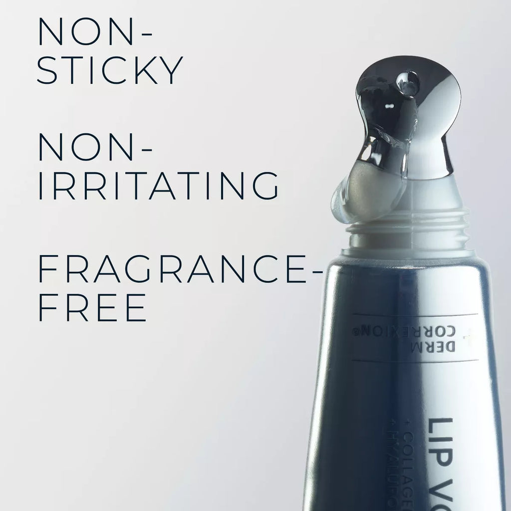 Roc Derm Correxion Lip Volumizer Treatment - 0.34 Fl Oz: Clear, Contains Peptides, Contains Hyaluronic Acid