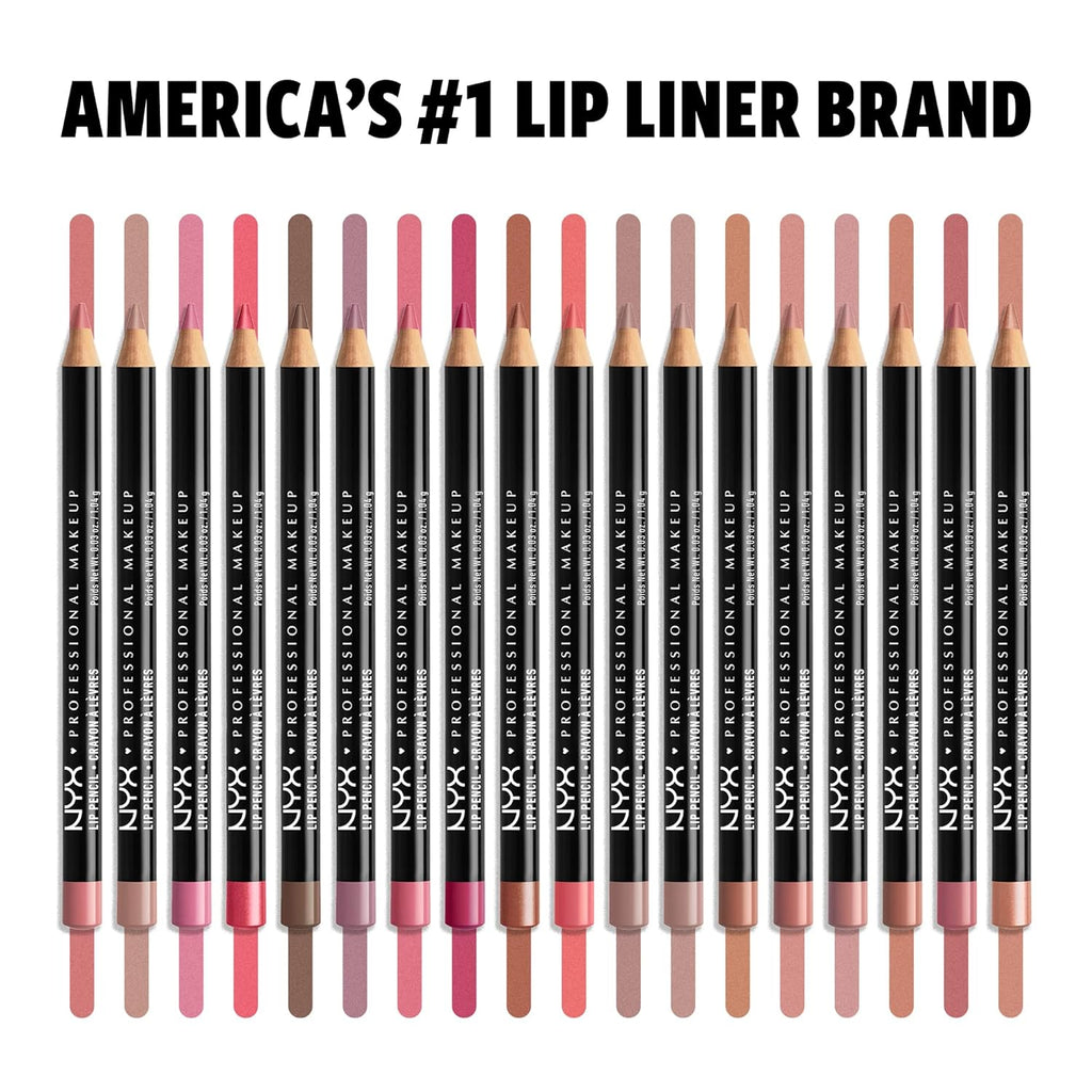 NYX PROFESSIONAL MAKEUP Butter Lip Gloss & Slim Lip Liner Pencil Bundle in Madeleine & Natural, 1 Kit