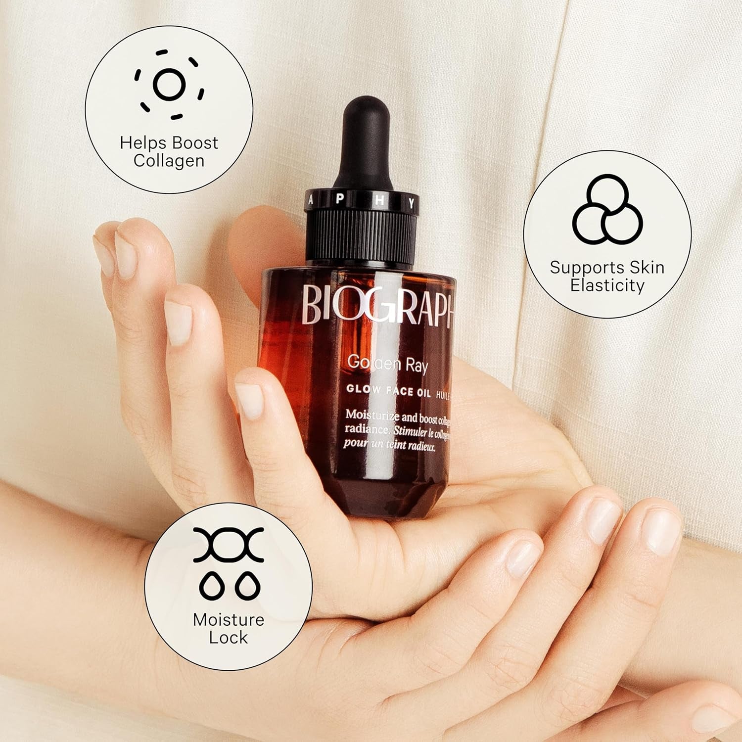 Face Oil Glow Beauty Treatment, 30Ml. Anti-Aging Jojoba, Collagen Boosting Vitamin E, Hydrating Rosehip. All Skin Types. Organic Vegan Facial Oil for Women Rejuvinating Skincare & Face Moisturizer