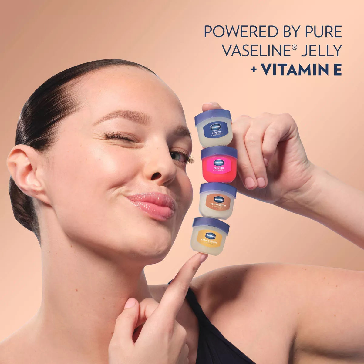 Vaseline Lip Therapy Mini Lip Balm - Cocoa Butter - Travel Size - 0.25Oz