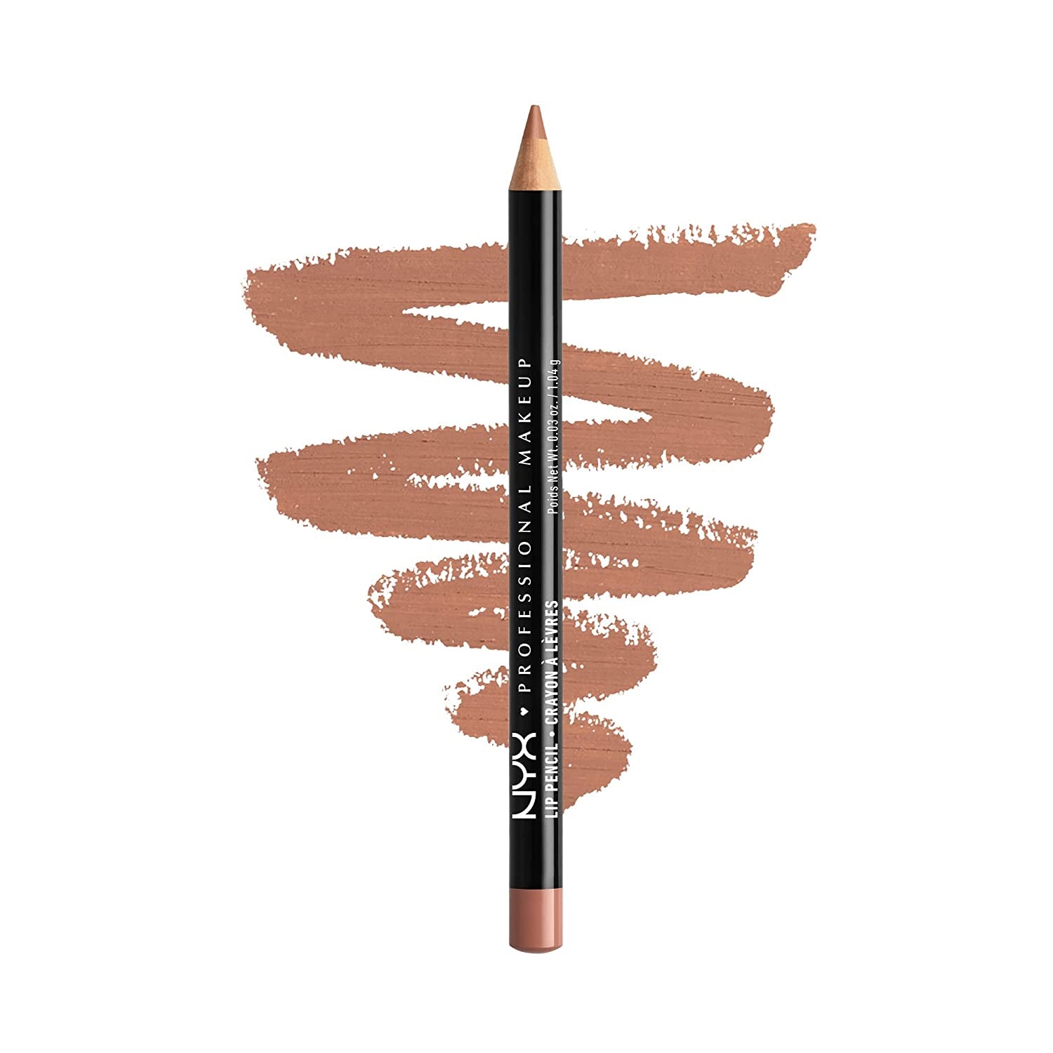 NYX PROFESSIONAL MAKEUP Butter Lip Gloss & Slim Lip Liner Pencil Bundle in Madeleine & Natural, 1 Kit