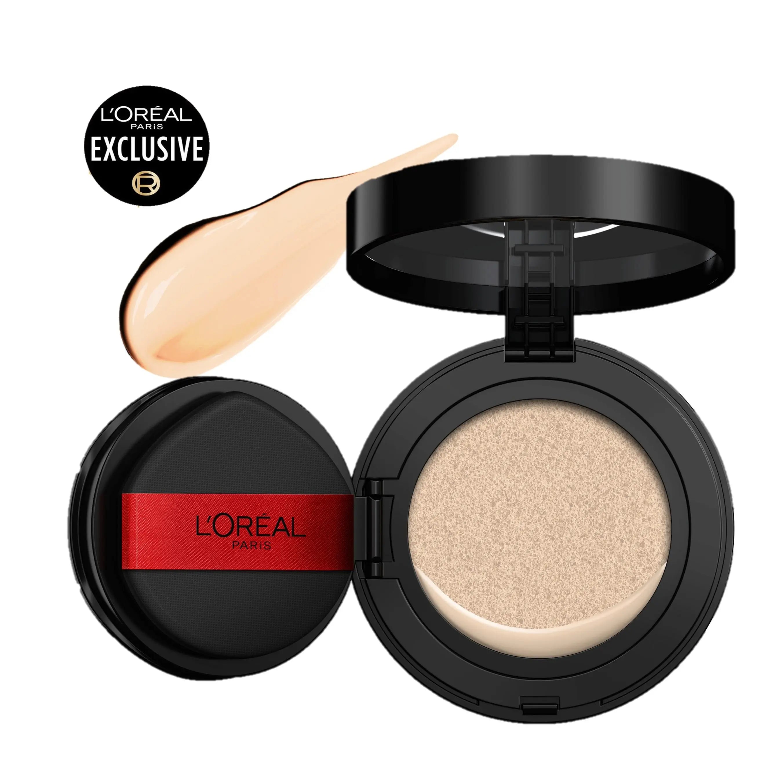 [New & Exclusive]: Infallible Cushion Foundation, Weightless Buildable Coverage, 24H Longwear, Waterproof & Transfer-Resistant, Safe for All Skin Types,L'Oréal Paris