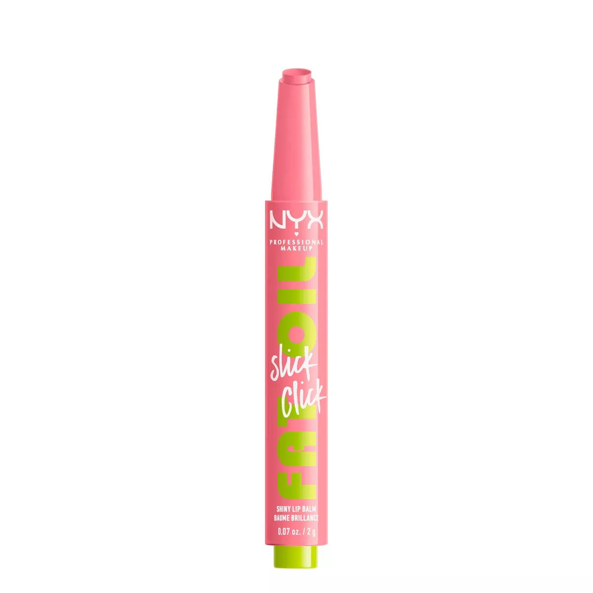 NYX Professional Makeup Fat Oil Slick Click Tinted Lip Balm - 0.07Oz