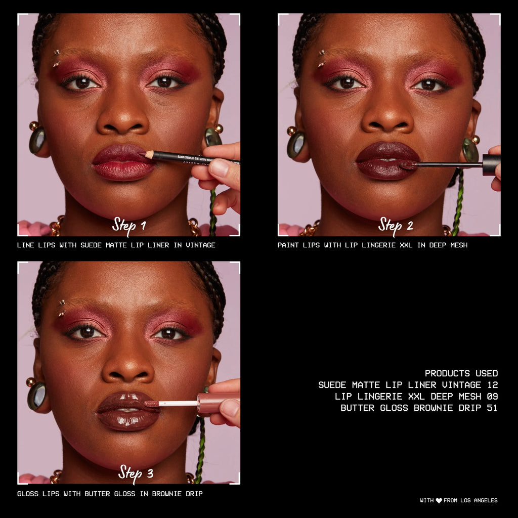 Butter Gloss, Non-Sticky Lip Gloss, Butterscotch, 0.27 Oz