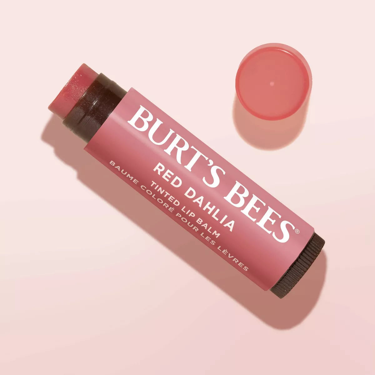 Burt'S Bees 8-Hour Hydrating Tinted Lip Balm - Red Dahlia - 0.15Oz/1Pk: Paraben & Sulfate-Free,