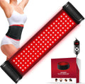 Red Light Therapy for Body, Infrared Light Therapy for Belt Shoulder Waist, Upgraded 3 in 1 LED Beads, 660Nm Red Light & 850Nm near Infrared Light Therapy Belt Wrap Timer Remote Control