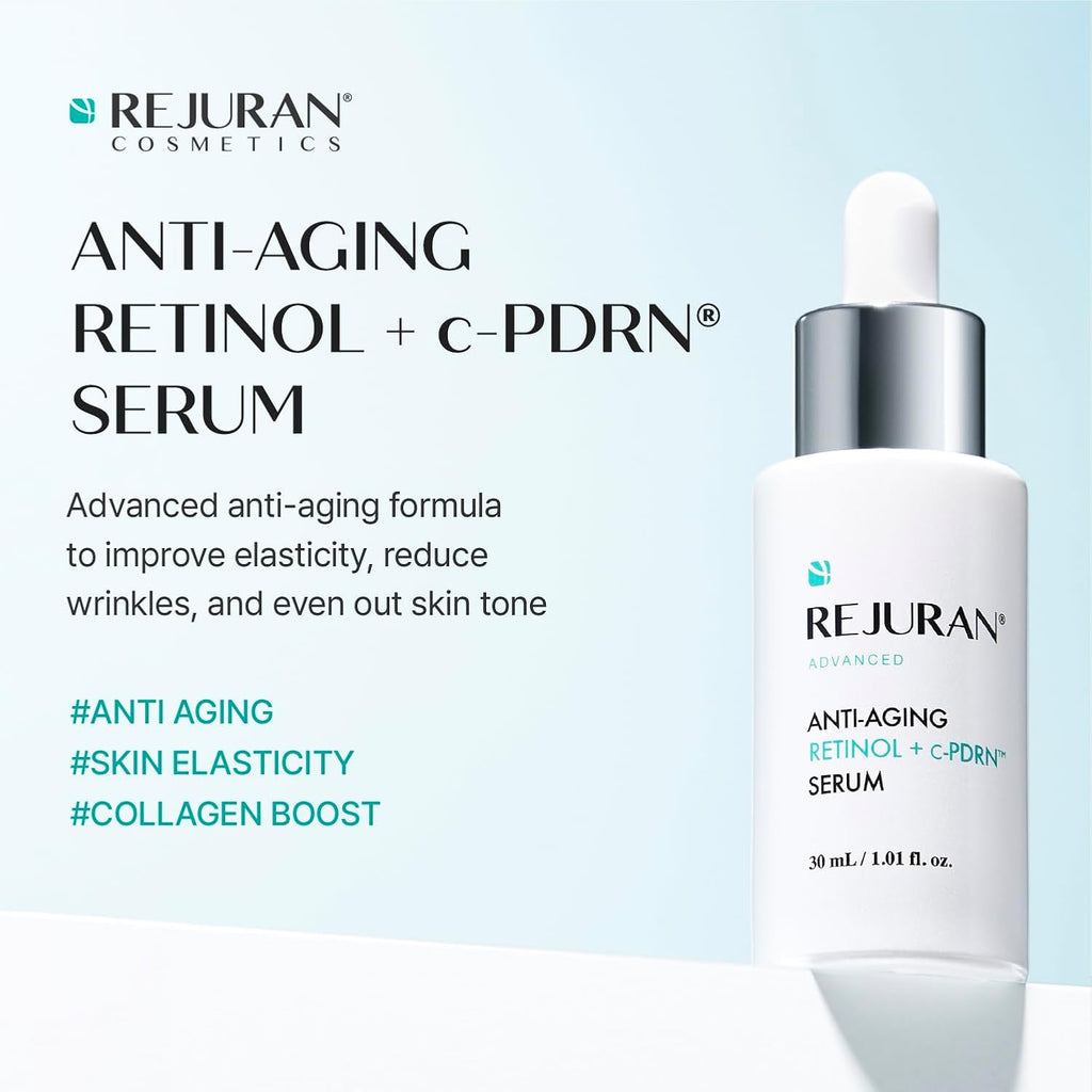 ® Advanced Anti-Aging Retinol + C-Pdrn® Serum - Boosting Facial Serum for Firmness, Radiance and Anti-Wrinkle Care, Clinically Developed (1.01 Fl Oz)