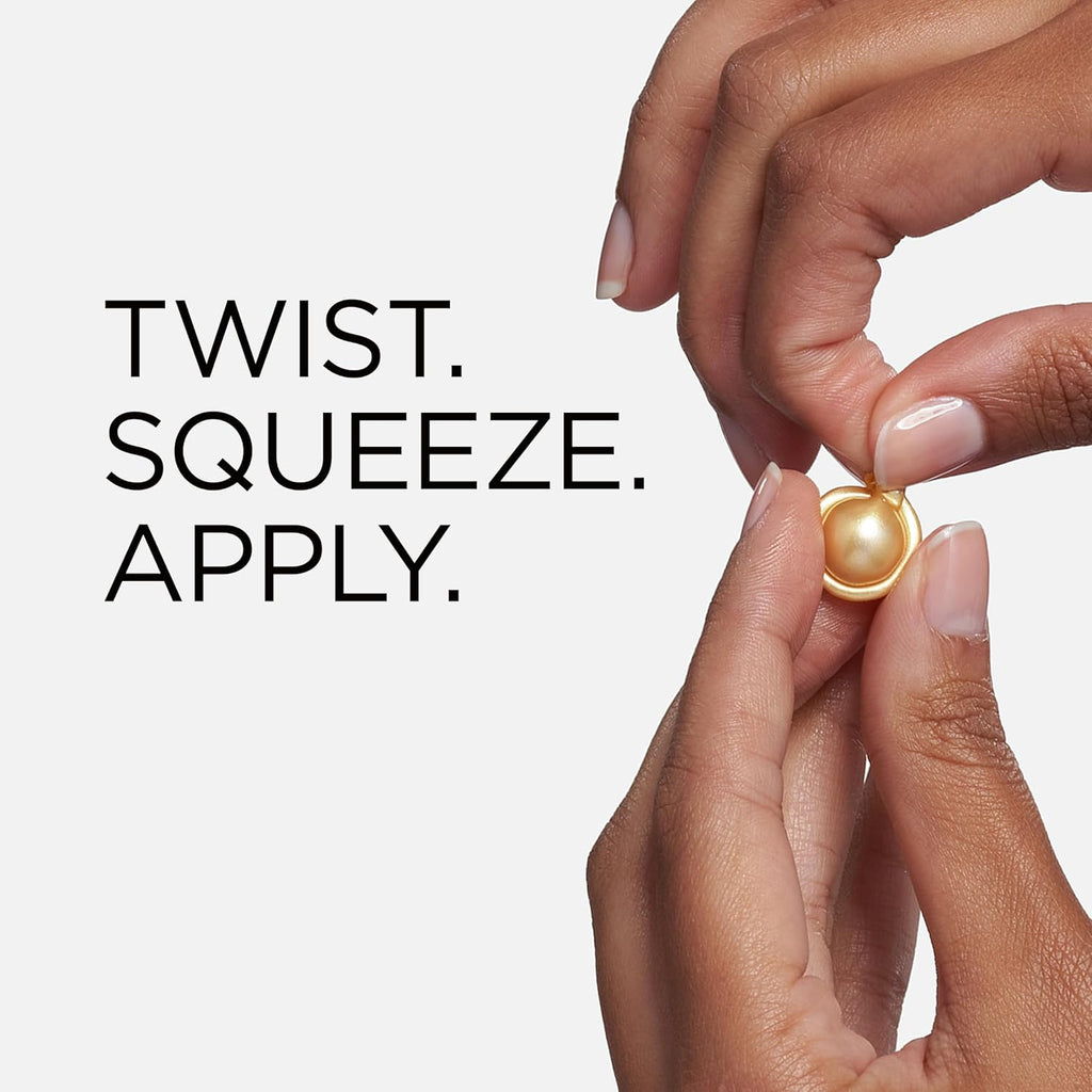 Advanced Ceramide Face Serum Capsules, Anti-Aging Skincare, Fragrance-Free Hydrating Formula for Radiant, Firm Skin, Nourishing and Strengthening