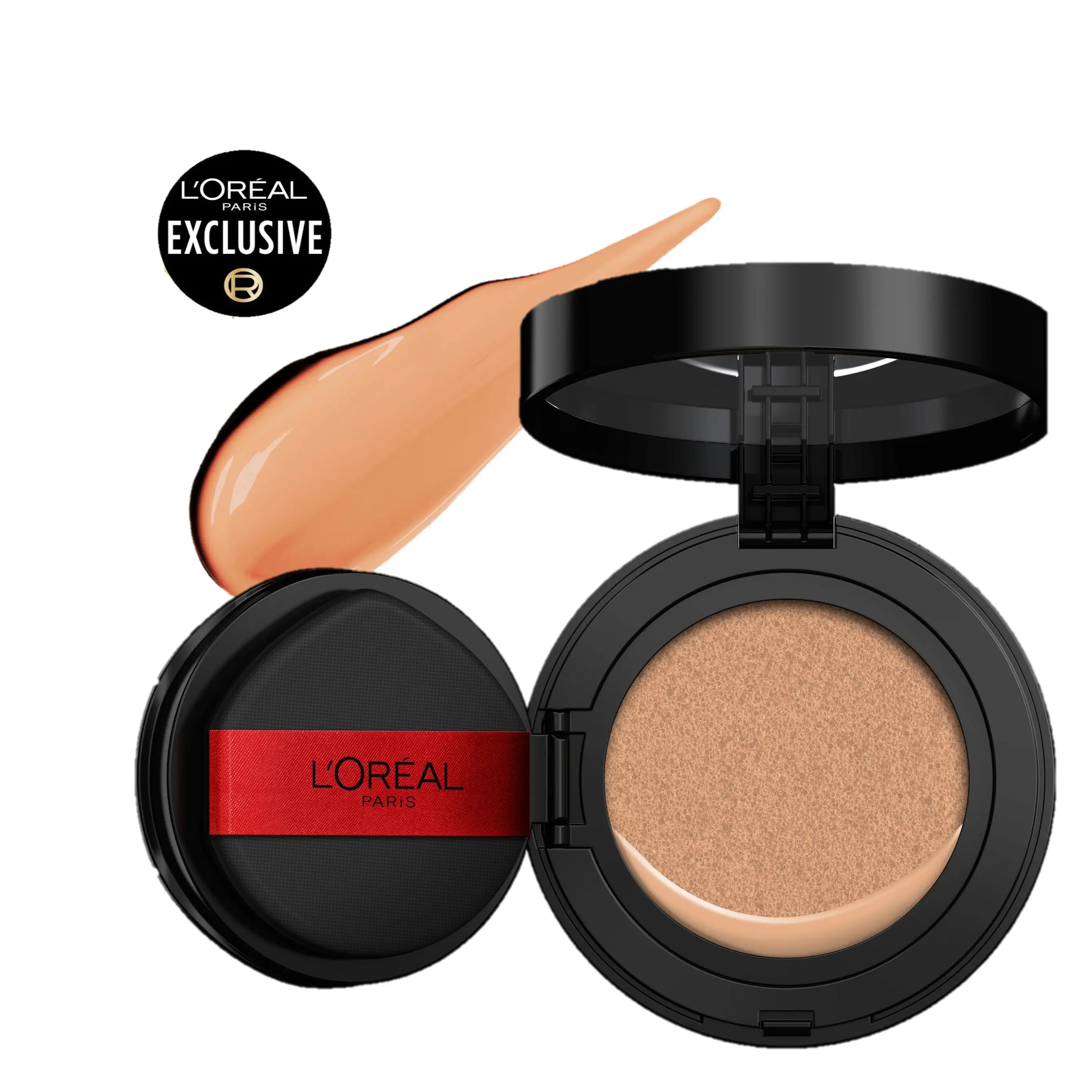 [New & Exclusive]: Infallible Cushion Foundation, Weightless Buildable Coverage, 24H Longwear, Waterproof & Transfer-Resistant, Safe for All Skin Types,L'Oréal Paris