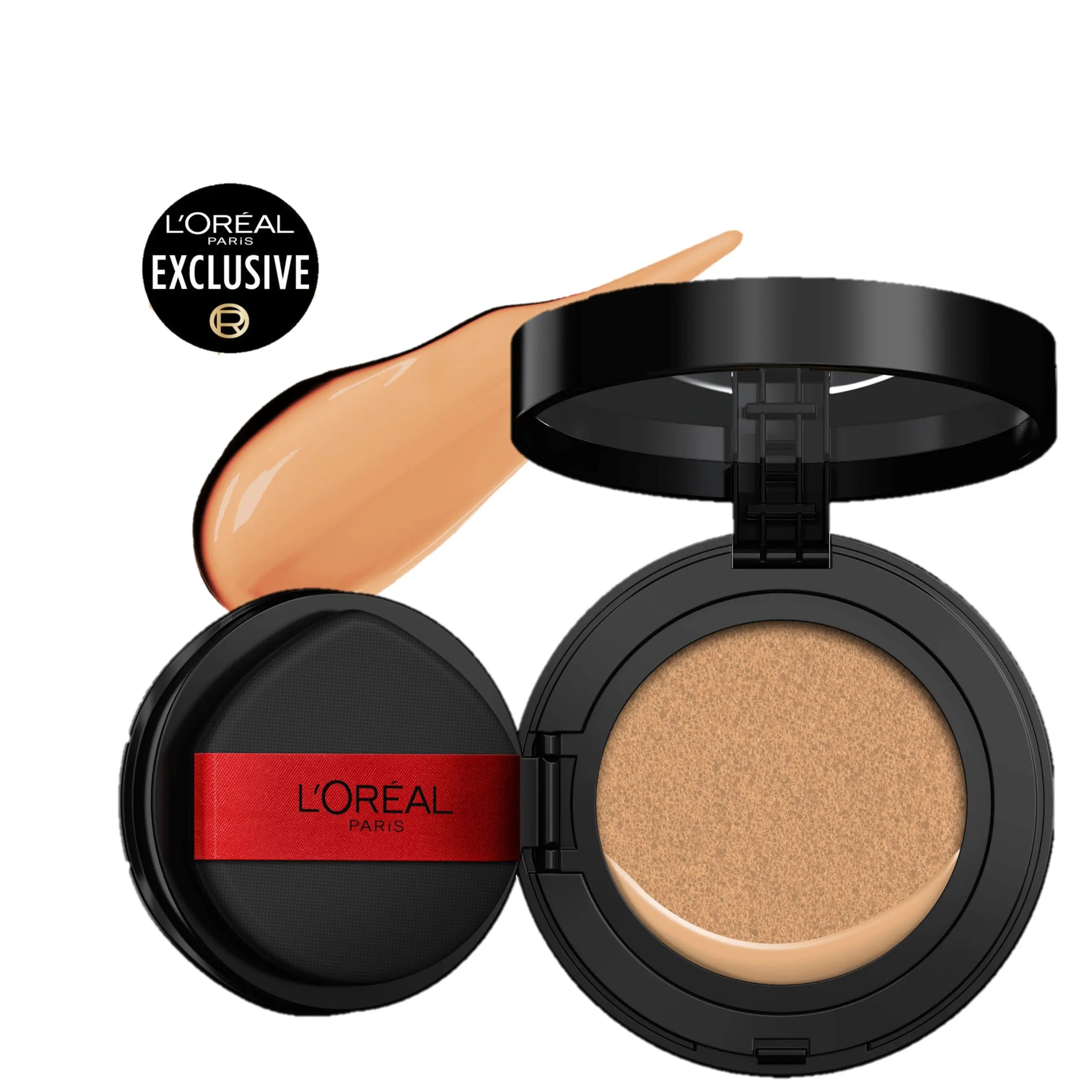 [New & Exclusive]: Infallible Cushion Foundation, Weightless Buildable Coverage, 24H Longwear, Waterproof & Transfer-Resistant, Safe for All Skin Types,L'Oréal Paris