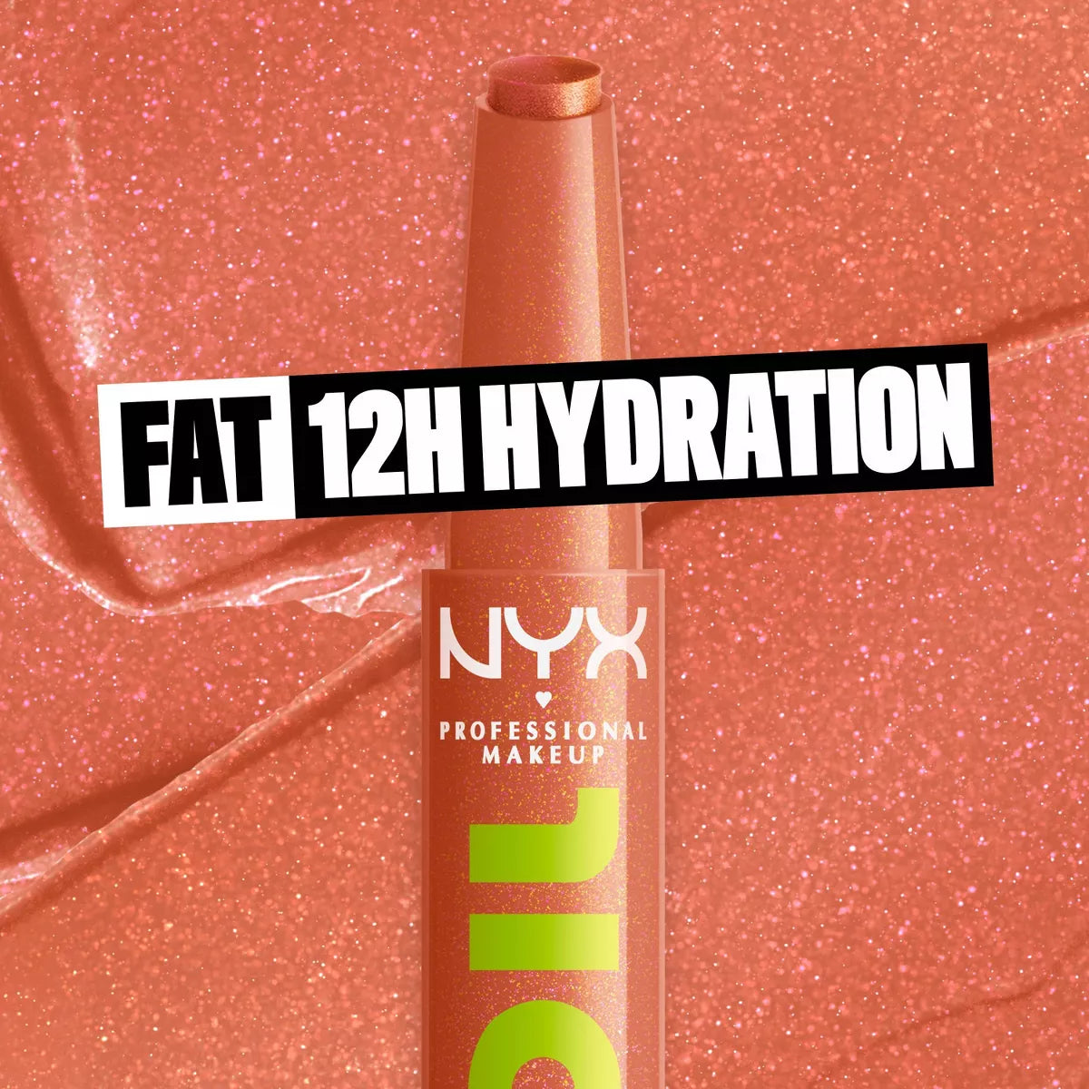 NYX Professional Makeup Fat Oil Slick Click Tinted Lip Balm - 0.07Oz