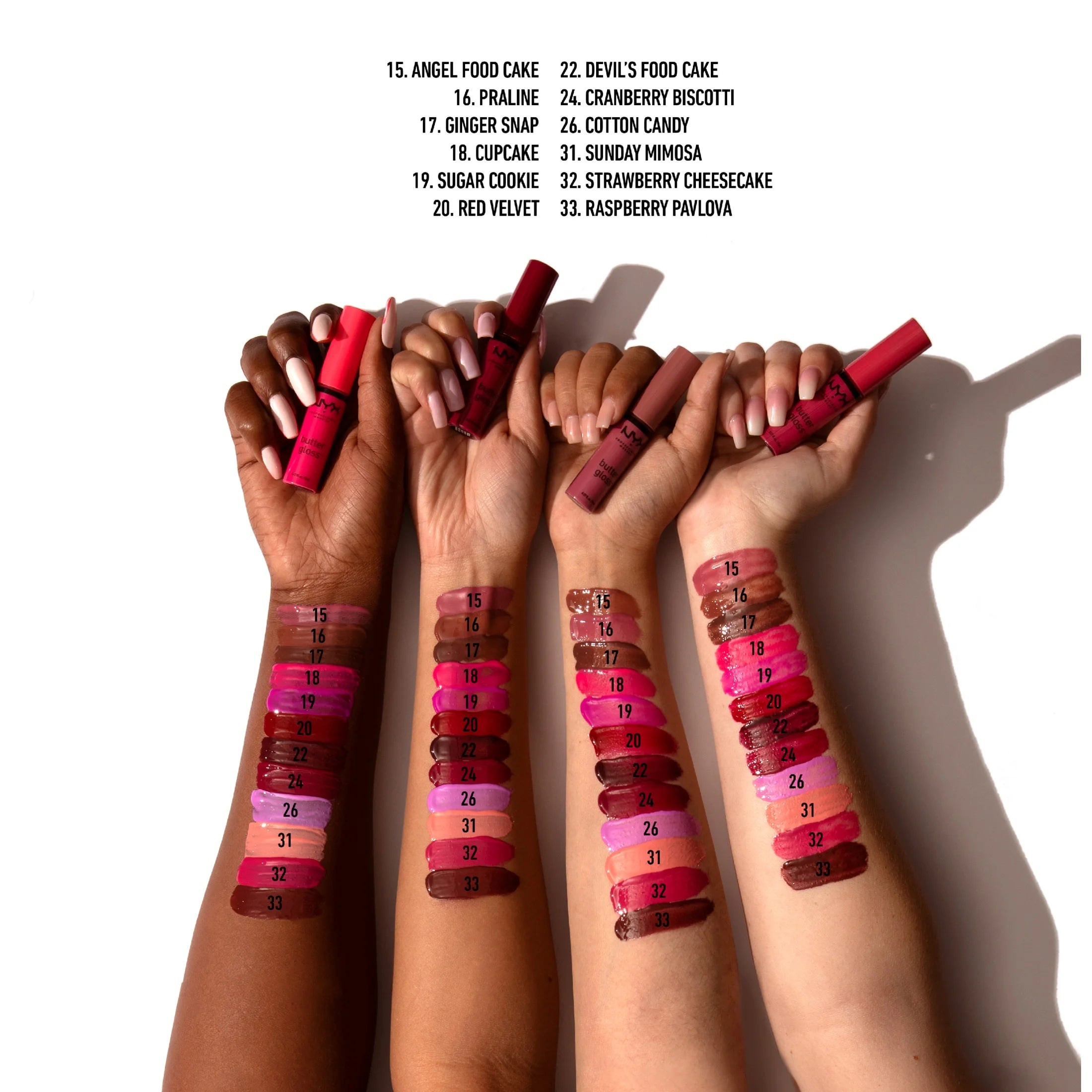 Butter Gloss, Non-Sticky Lip Gloss, Butterscotch, 0.27 Oz