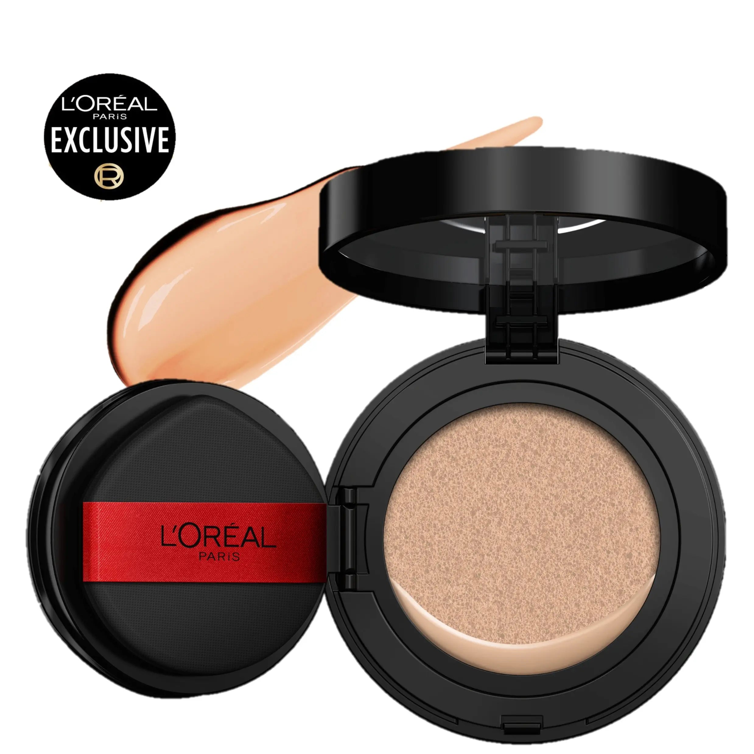 [New & Exclusive]: Infallible Cushion Foundation, Weightless Buildable Coverage, 24H Longwear, Waterproof & Transfer-Resistant, Safe for All Skin Types,L'Oréal Paris