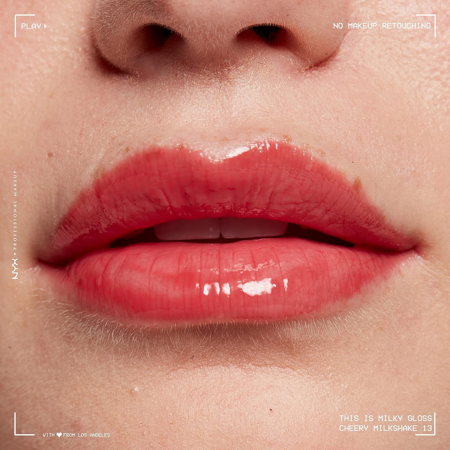 This Is Milky Gloss, Lip Gloss with 12 Hour Hydration, Vegan - Cherry Milkshake (Cherry Pink)