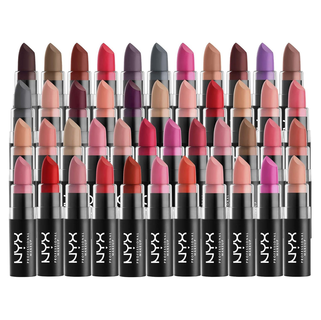 NYX PROFESSIONAL MAKEUP Matte Lipstick - Whipped Caviar (Muted Plum)