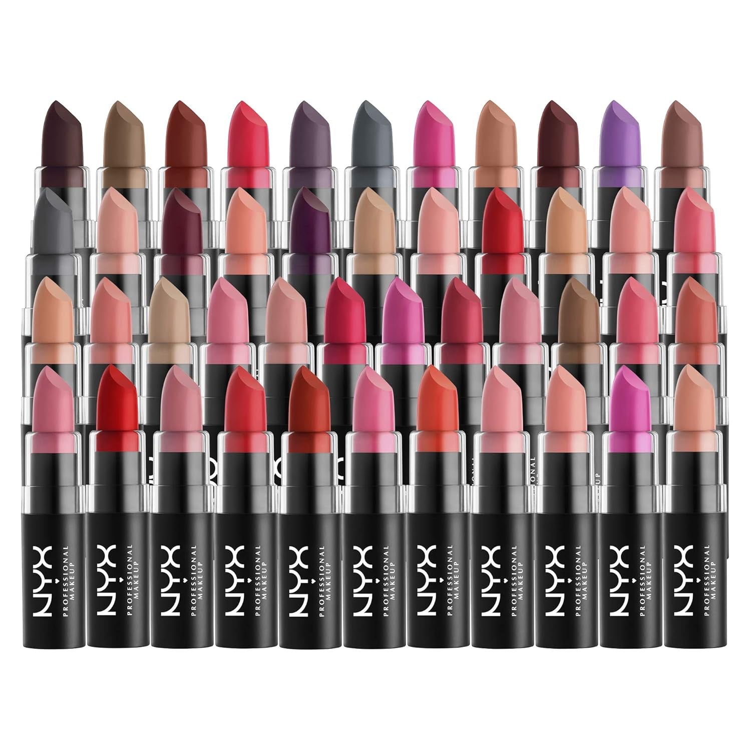 NYX PROFESSIONAL MAKEUP Matte Lipstick - Whipped Caviar (Muted Plum)