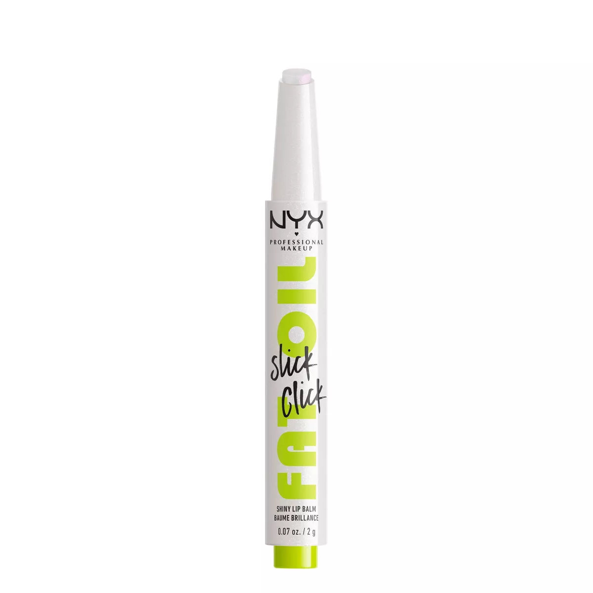 NYX Professional Makeup Fat Oil Slick Click Tinted Lip Balm - 0.07Oz